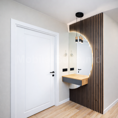 Современная мебель в прихожую с зеркалом А-100